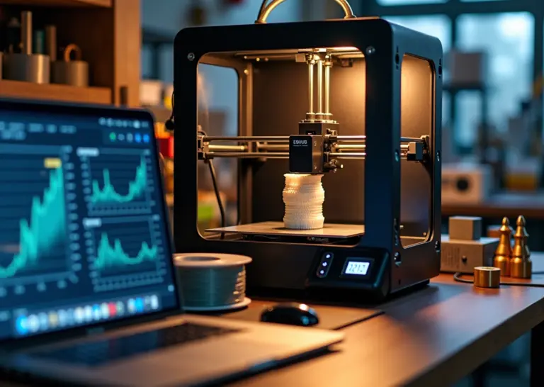 Мастерская малого 3D‑бизнеса с принтером и катушками Nylon PC Carbon